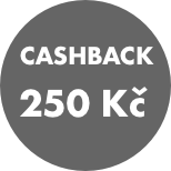Cashback 250 Kč
