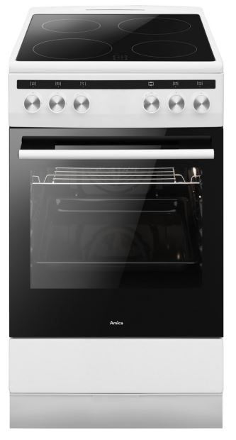 Sklokeramický sporák Amica SS 19 EAW