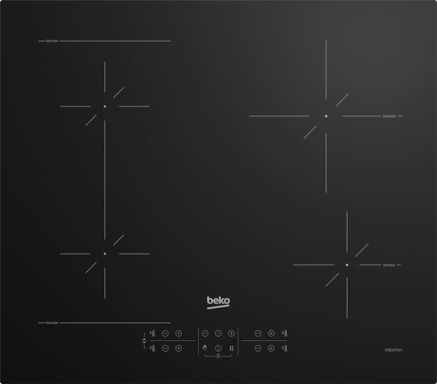 Indukční varná deska Beko HII64200SFMT + 5 let PLNÉ záruky