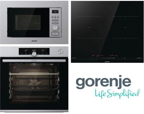 set Gorenje BSA6747A04XWI + ISC646BSC + BM201AG1X + 5 let PLNÉ záruky na celý set