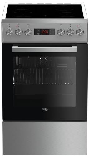 Sporák Beko FSE 57300 GX + Pečící plech Beko v hodnotě 449 Kč ZDARMA (náhradní obal)