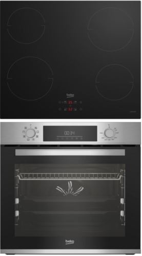 set Beko BBIM12301X + HII64401MT + Pečící plech Beko v hodnotě 449 Kč ZDARMA