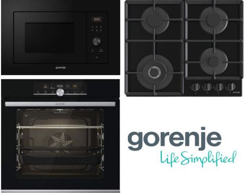 set Gorenje BOSX6747A01BG + GTW641EB + BM201AG1BG + záruka navíc