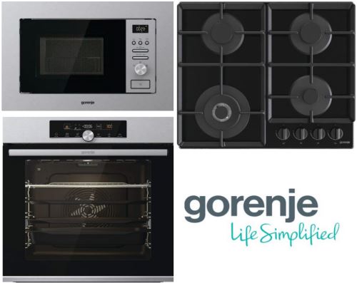 set Gorenje BPS6747A06X + GTW641EB + BM201AG1X + 5 let PLNÉ záruky na celý set