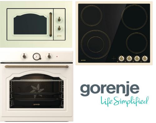 set Gorenje BOS67372CLI + EC642CLI + BM235CLI + 5 let PLNÉ záruky na celý set