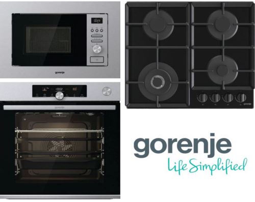 set Gorenje BSA6747A04XWI + GTW641EB + BM201AG1X + 5 let PLNÉ záruky na celý set