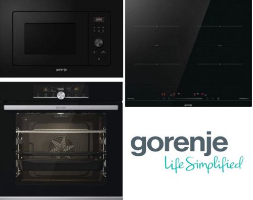 set Gorenje BOSX6747A01BG + ISC646BSC + BM201AG1BG + záruka navíc