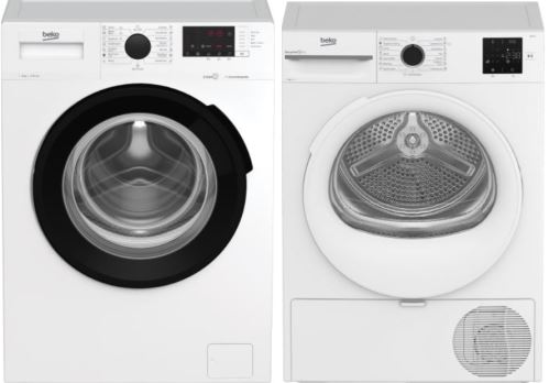 set Beko WUE6612DBA + BM3T37230W + záruka navíc