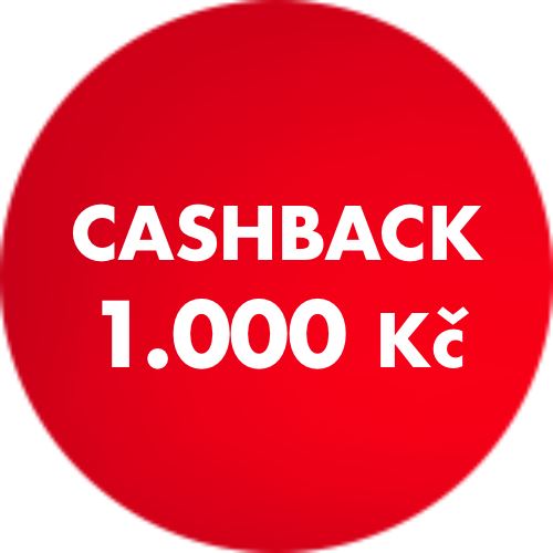CashBack 1000 Kč