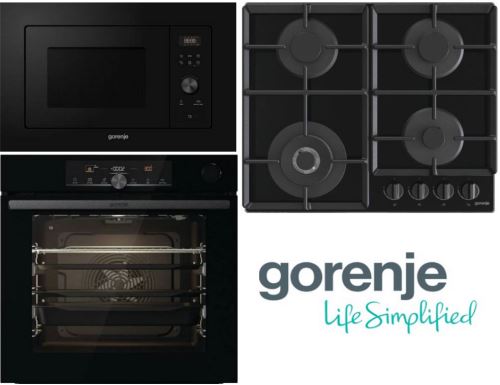 set Gorenje BSA6747A04BGWI + GTW641EB + BM201AG1BG + záruka navíc